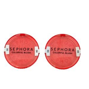Sephora Colorful Blush Glaze Shade 06 Tropical Dawn 0.12 oz Lot of 2 Lightweight